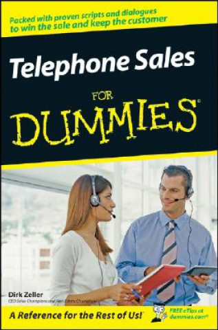 Книга Telephone Sales For Dummies Dirk Zeller