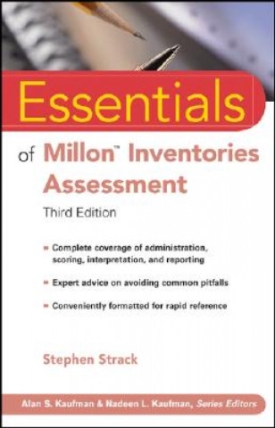 Livre Essentials of Millon Inventories Assessment 3e Stephen Strack