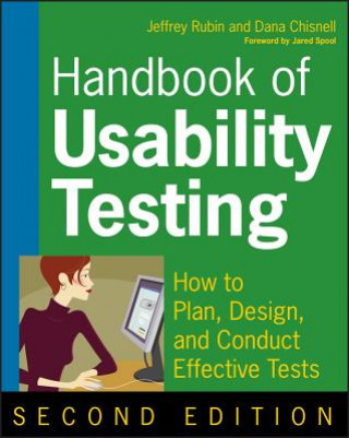 Carte Handbook of Usability Testing - How to Plan, Design, and Conduct Effective Tests 2e Jeffrey Rubin