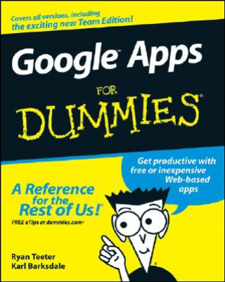 Carte Google Apps For Dummies Ryan Teeter