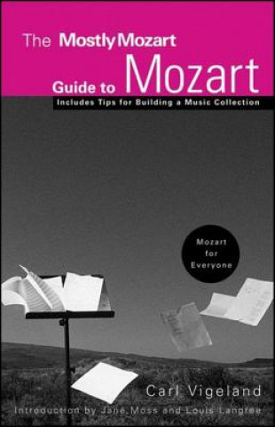 Carte Mostly Mozart Guide to Mozart Carl Vigeland