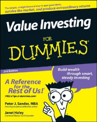 Carte Value Investing For Dummies 2e Peter J. Sander
