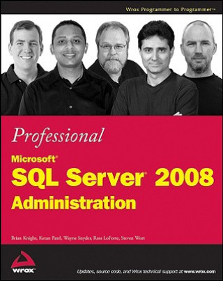 Carte Professional Microsoft SQL Server 2008 Administration +Website Brian Knight