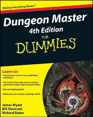 Kniha Dungeon Master For Dummies 4e James Wyatt