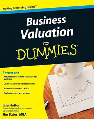 Könyv Business Valuation For Dummies Lisa Holton