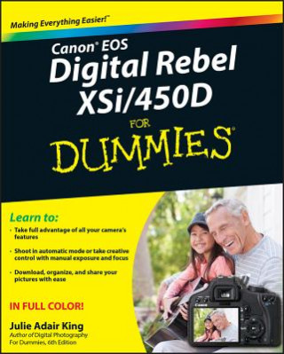 Kniha Canon EOS Digital Rebel XSi/450D For Dummies Julie Adair King