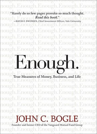 Kniha Enough John C. Bogle