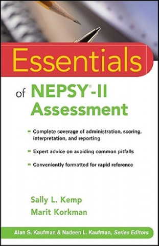 Könyv Essentials of NEPSY-II Assessment Sally L Kemp