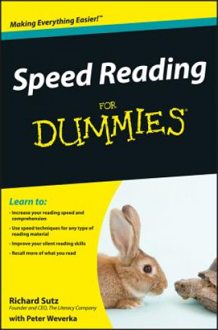 Książka Speed Reading For Dummies Richard Sutz