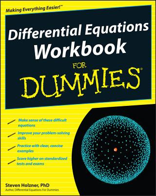 Книга Differential Equations Workbook For Dummies Steven Holzner