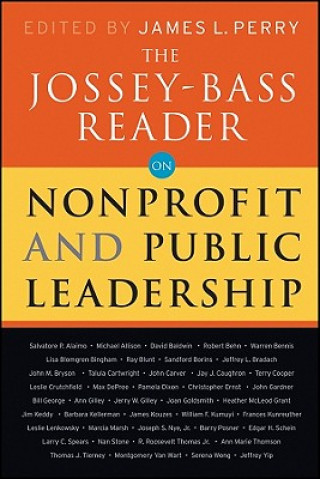 Knjiga Jossey-Bass Reader on Nonprofit and Public Leadership James Perry