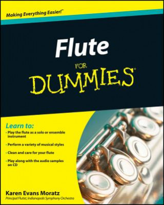 Kniha Flute For Dummies Karen Moratz