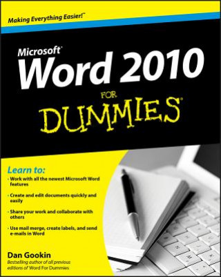 Knjiga Word 2010 For Dummies Dan Gookin