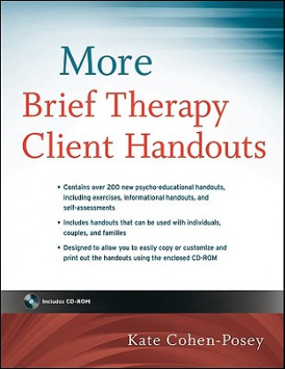 Carte More Brief Therapy Client Handouts +CD Kate Cohen-Posey