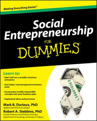 Carte Social Entrepreneurship For Dummies Mark Durieux