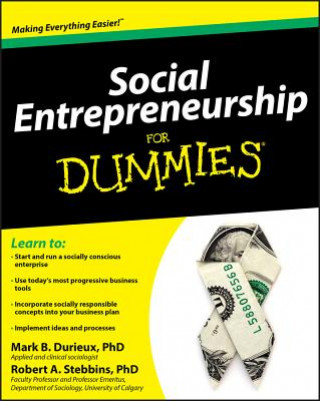 Kniha Social Entrepreneurship For Dummies Mark Durieux