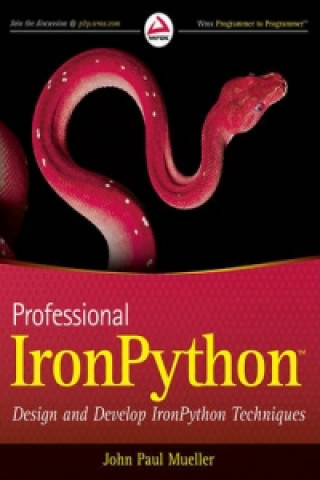 Kniha Professional IronPython John Paul Mueller