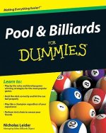Könyv Pool and Billiards For Dummies Nicholas Leider