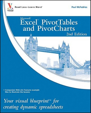 Knjiga Excel PivotTables and PivotCharts Paul McFedries