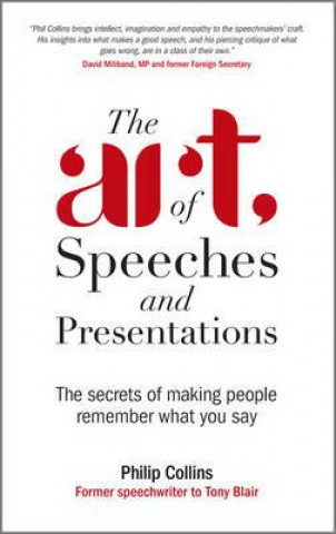 Carte Art of Speeches and Presentations Philip Collins