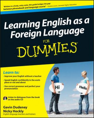 Kniha Learning English as a Foreign Language For Dummies Gavin Dudeney