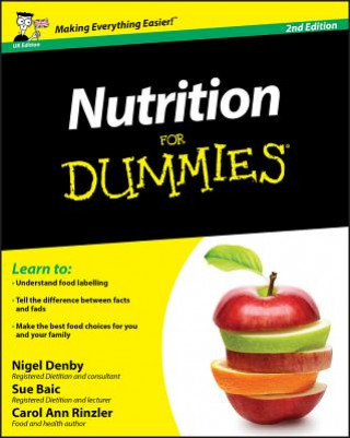 Carte Nutrition For Dummies 2e Nigel Denby