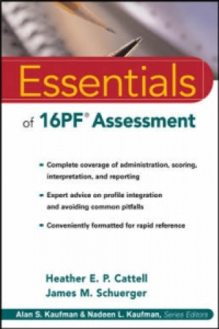 Kniha Essentials of 16PF Assessment Cattell