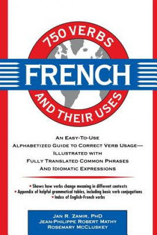 Carte 750 French Verbs and Their Uses Zamir