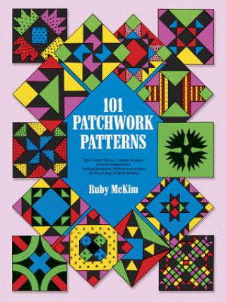 Könyv One Hundred and One Patchwork Patterns Ruby S McKim
