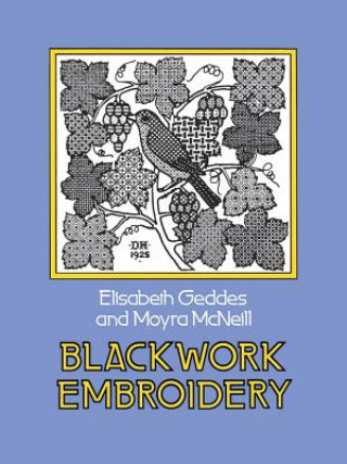 Book Blackwork Embroidery Elizabeth McNe Geddes