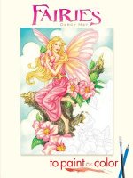 Carte Fairies to Paint or Color Darcy May