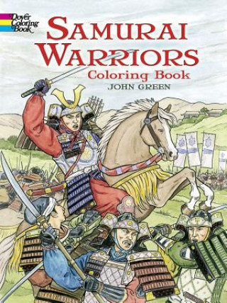 Carte Samurai Warriors: Coloring Book John Green