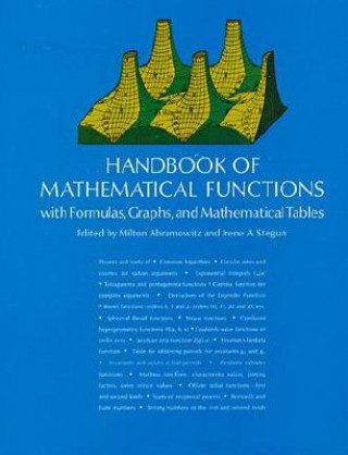 Carte Handbook of Mathematical Functions Milton Abramowitz