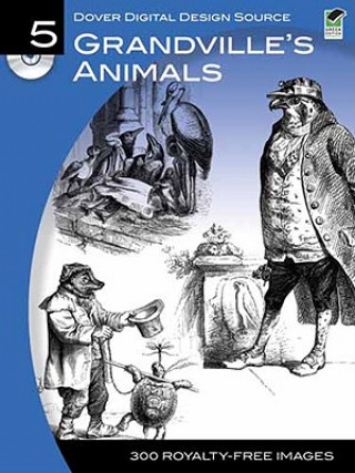 Книга Grandville's Animals Dover