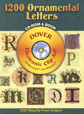 Book 1200 Ornamental Letters Dover