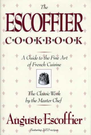Carte Escoffier Cookbook A Escoffier