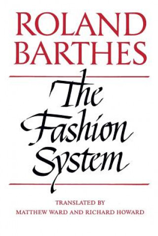 Книга Fashion System Roland Barthes