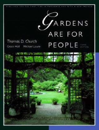 Kniha Gardens Are For People, Third edition Thomas Church