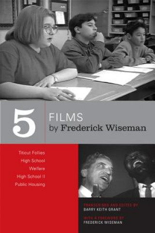 Kniha Five Films by Frederick Wiseman F Wiseman