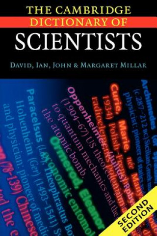 Carte Cambridge Dictionary of Scientists David Millar