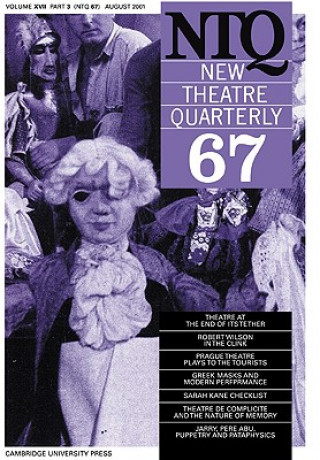 Carte New Theatre Quarterly 67: Volume 17, Part 3 Clive Barker