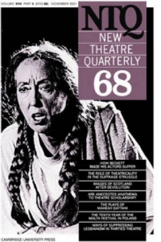 Carte New Theatre Quarterly: Volume 17 New Theatre Quarterly 68: Series Number 68 Clive Barker