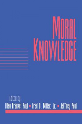 Livre Moral Knowledge: Volume 18, Part 2 Ellen Frankel Paul