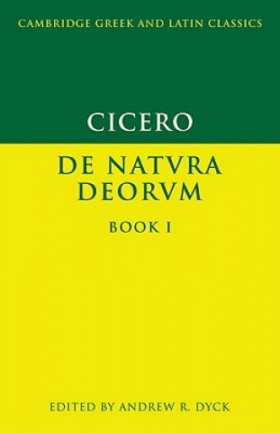 Kniha Cicero: De Natura Deorum Book I Andrew Dyck