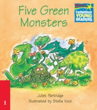 Kniha Five Green Monsters ELT Edition Juliet Partridge