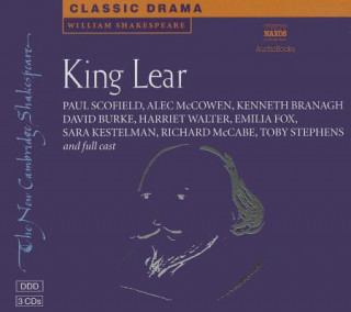 Audio King Lear Set of 3 Audio CDs William Shakespeare