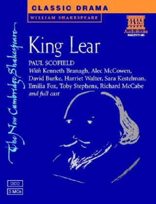 Audio King Lear Audio Cassettes x 3 William Shakespeare