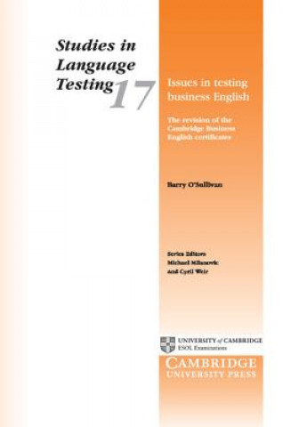 Buch Issues in Testing Business English Barry O´Sullivan