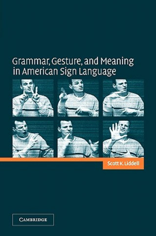 Könyv Grammar, Gesture, and Meaning in American Sign Language Scott K. Liddell
