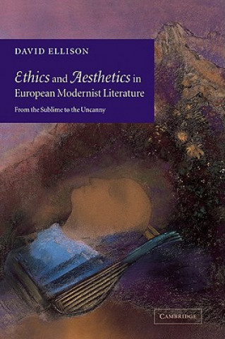 Könyv Ethics and Aesthetics in European Modernist Literature David Ellison